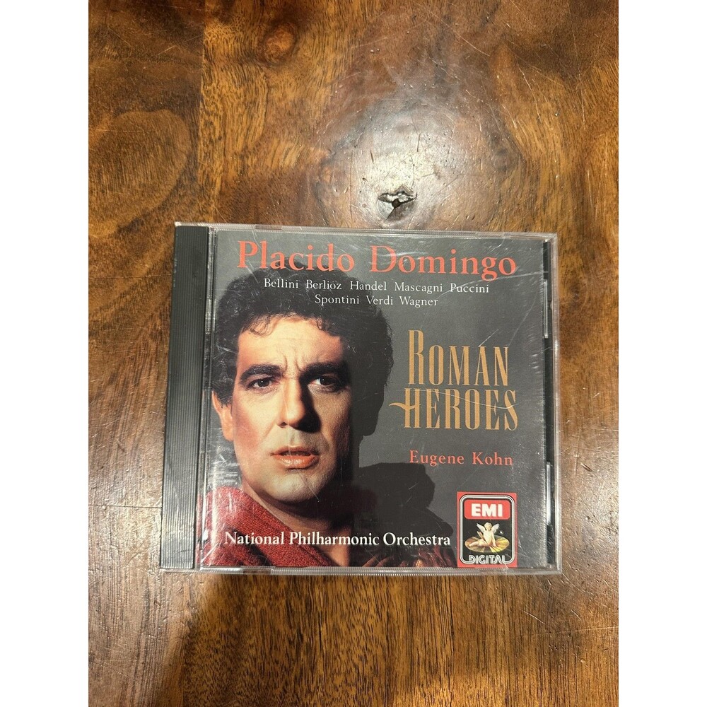 Placido Domingo CD Hero National Philharmonic EMI Black Album Jewel Case Sealed